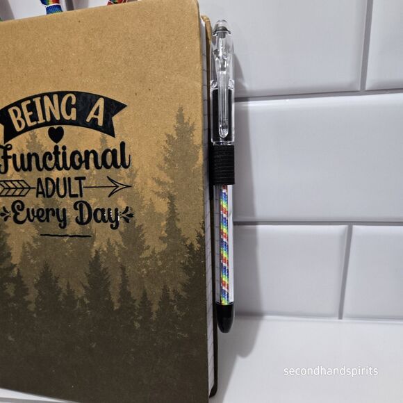 Being A Functional Adult Notebook With Accessories GREAT GIFT - Picture 3 of 5